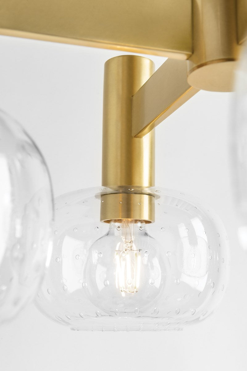 Harlow Wall Sconce - Aged Brass