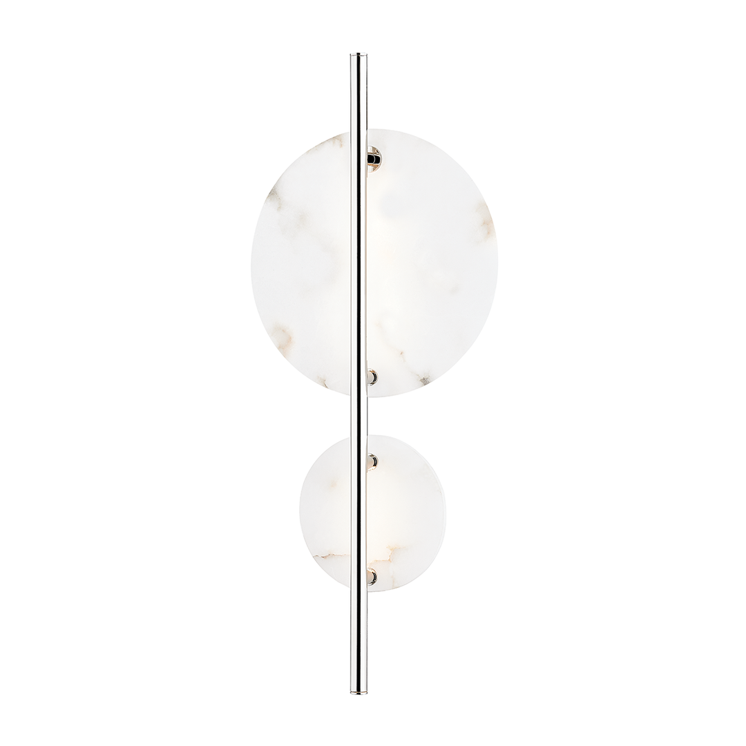 Croft Wall Sconce - Polished Nickel