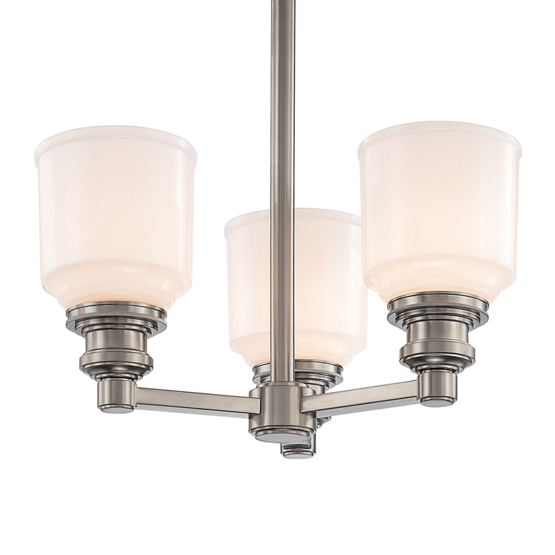 Windham Semi Flush - Satin Nickel