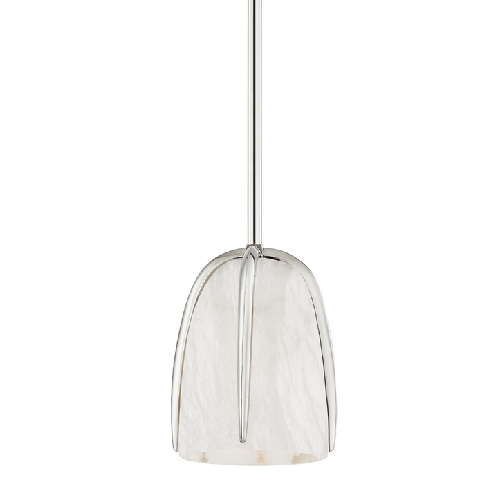 Wheatley 1 Light Pendant - Polished Nickel