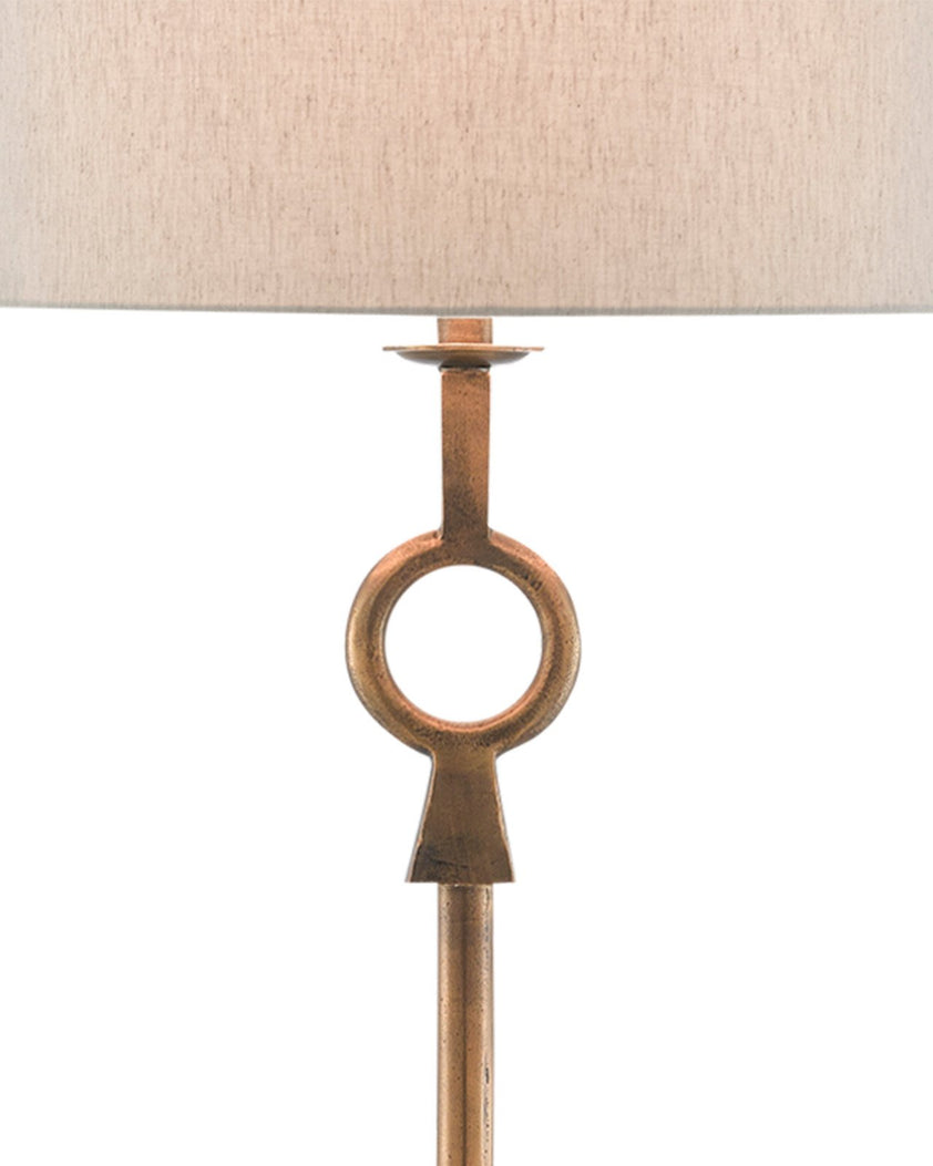 Germaine Brass Floor Lamp