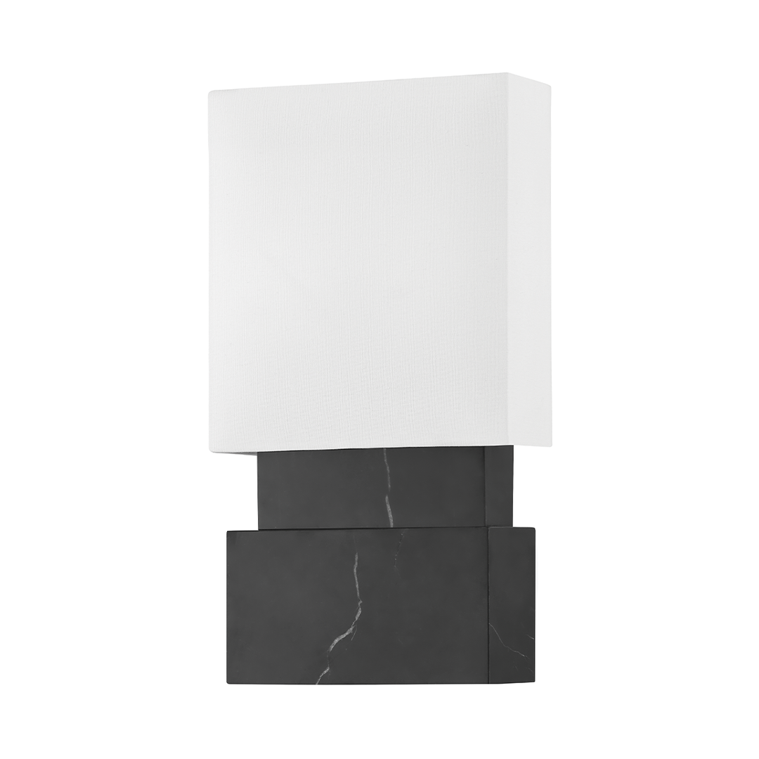 Haight Wall Sconce - Black Marble