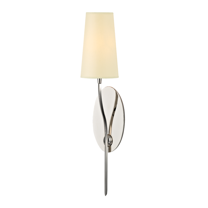 Rutland Wall Sconce 5" - Polished Nickel