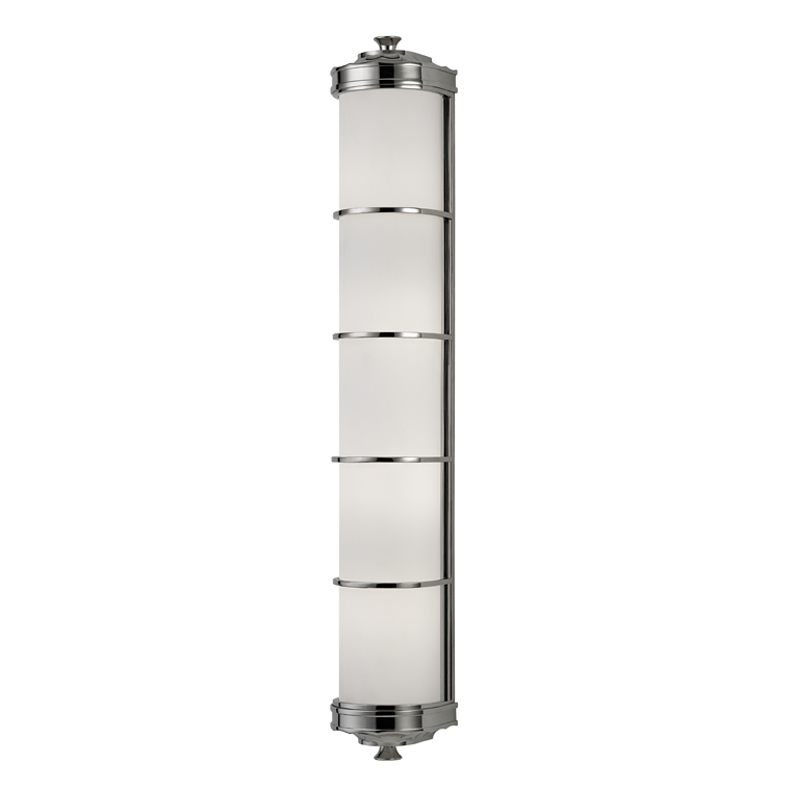 Albany Wall Sconce 29" - Polished Nickel