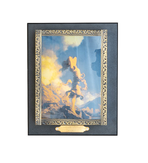 8" Wide Maxfield Parrish Ecstacy Wall Sconce