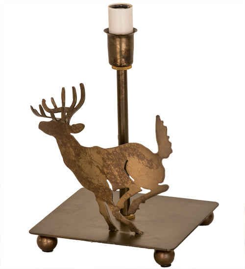 10.5"H Lone Deer Table Base