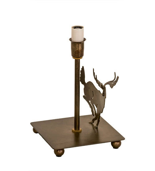 10.5"H Lone Deer Table Base