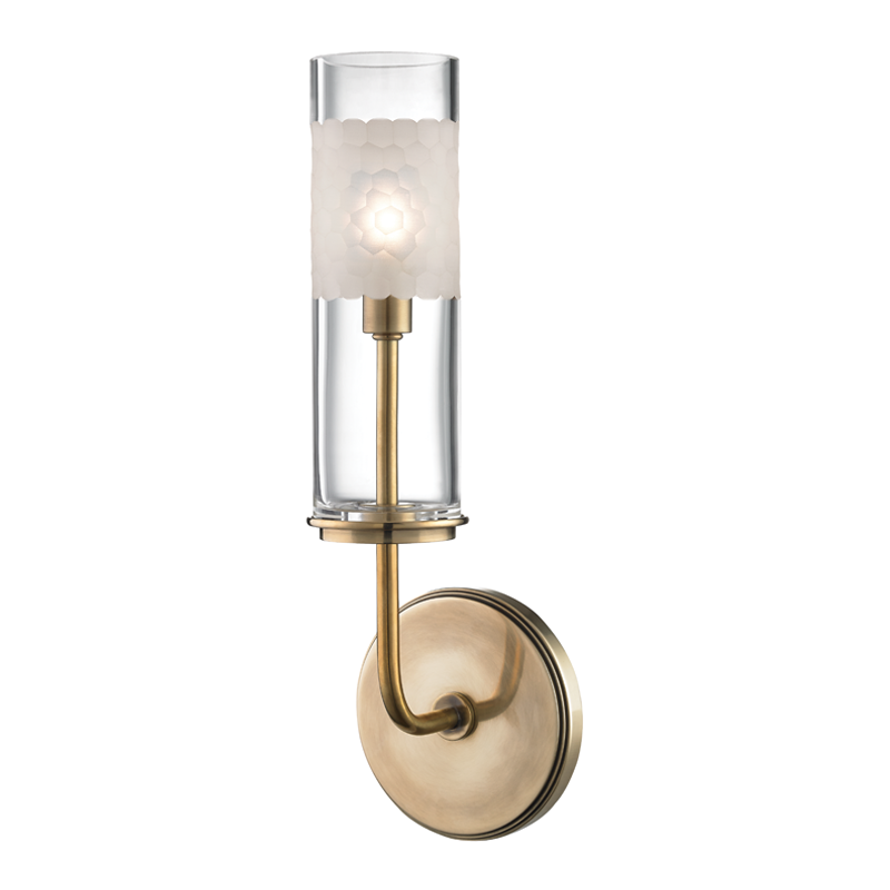 Wentworth Wall Sconce 14" - Aged Brass