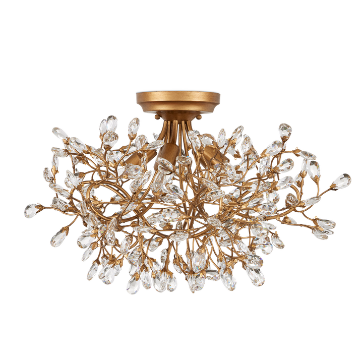 Crystal Bud Semi-Flush Mount