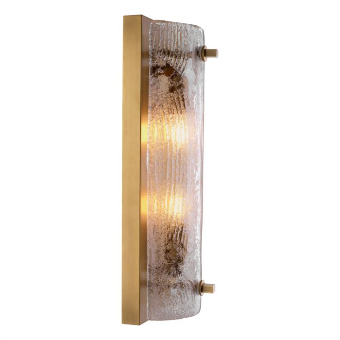 Wall Lamp Lagos Antique Brass Finish