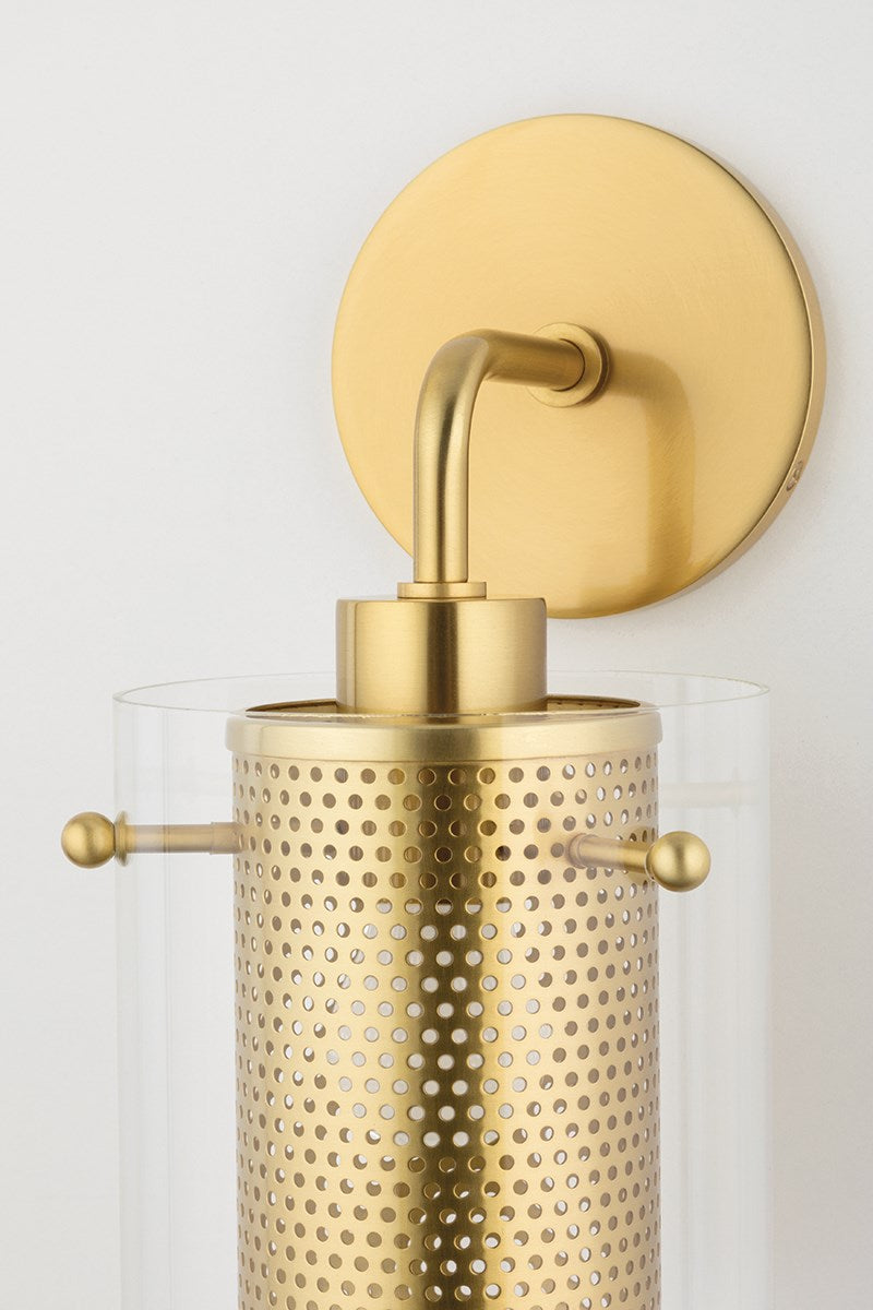 Elanor Flush Mount - Aged Brass