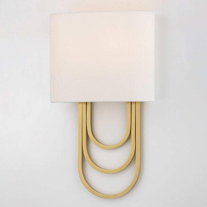 Farah Wall Sconce - Aged Brass