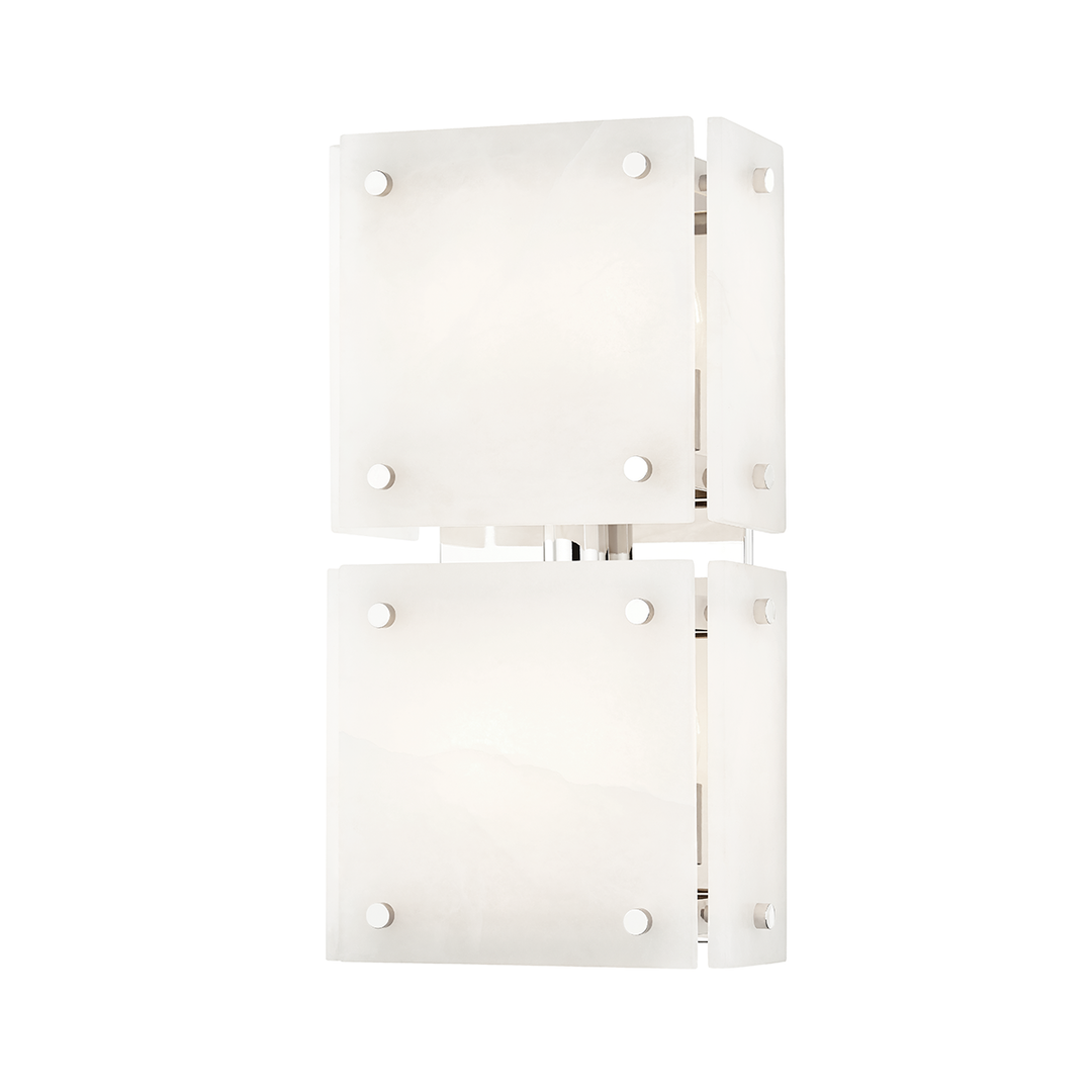 Paladino Wall Sconce 19" - Polished Nickel