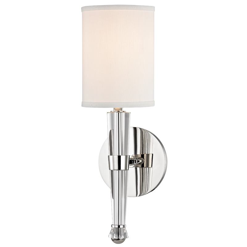 Volta Wall Sconce 4" - Polished Nickel