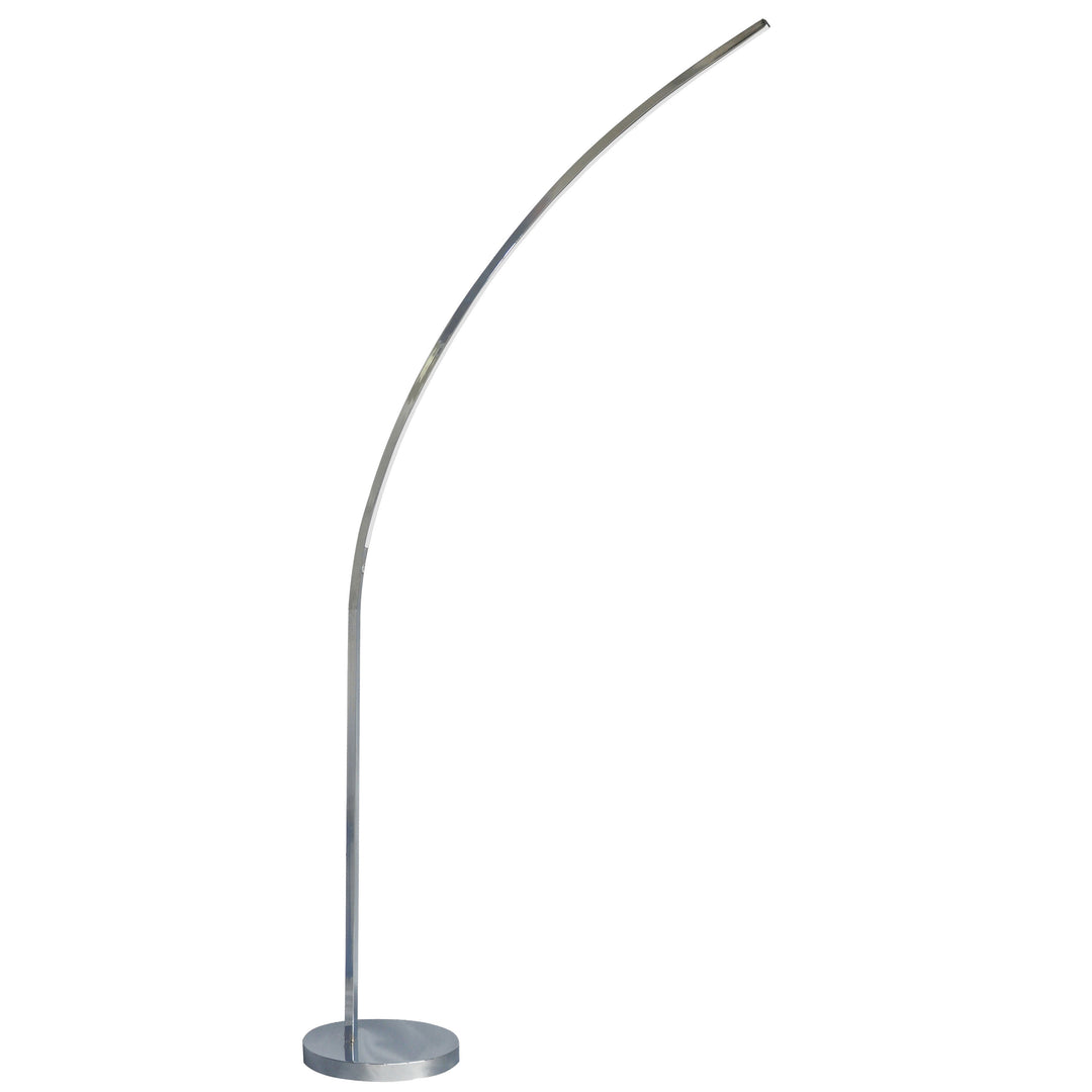 Dainolite 22W LED Floor Lamp Matte Black Finish