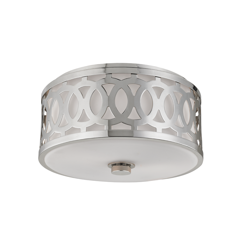 Genesee Flush Mount 13" - Polished Nickel