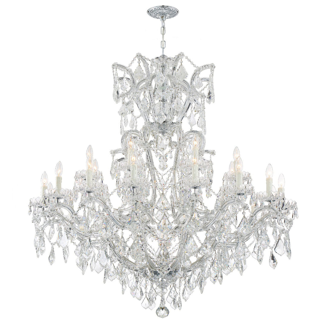 Maria Theresa 25 Light Swarovski Strass Crystal Gold Chandelier