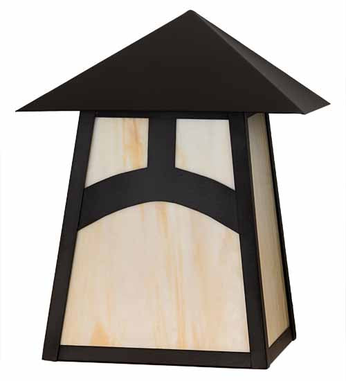 9" Square Stillwater Hill Top Wall Sconce