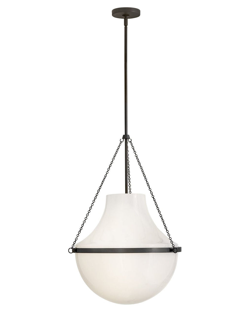 Collins Large Pendant, Black Oxide