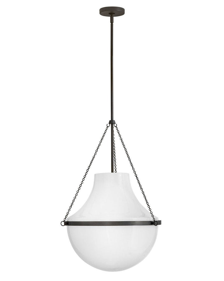 Collins Large Pendant, Black Oxide