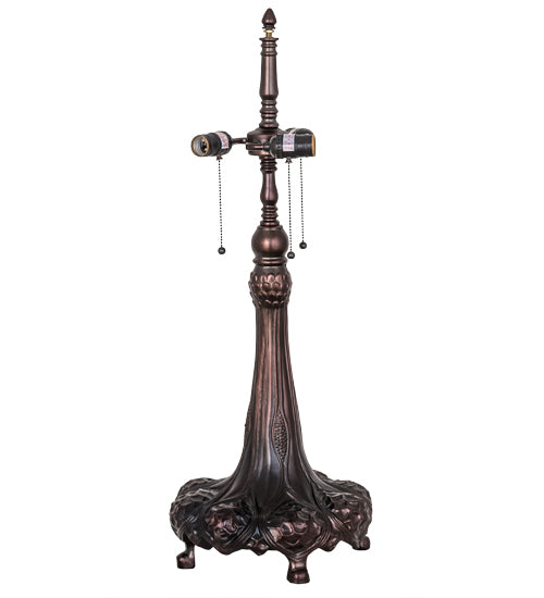 31" High Tiffany Hanginghead Dragonfly Table Lamp