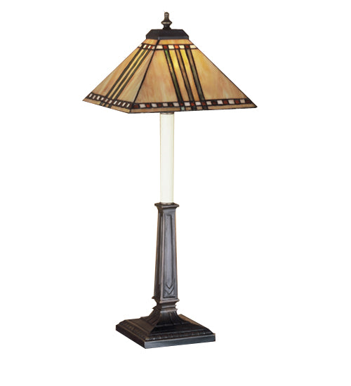 24.5"H Prairie Corn Buffet Lamp