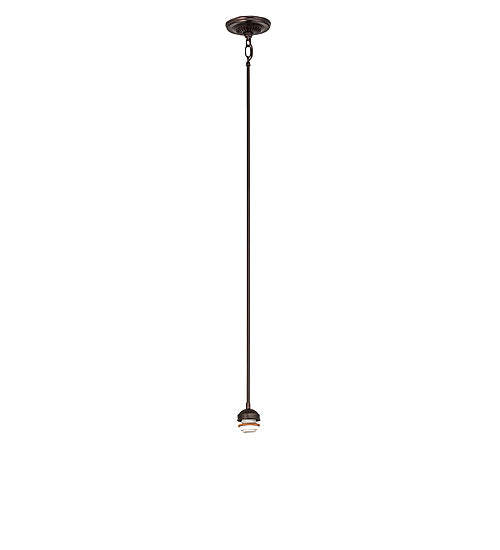 5" Wide Mahogany Bronze 1 Light Adjustable Pendant Hardware