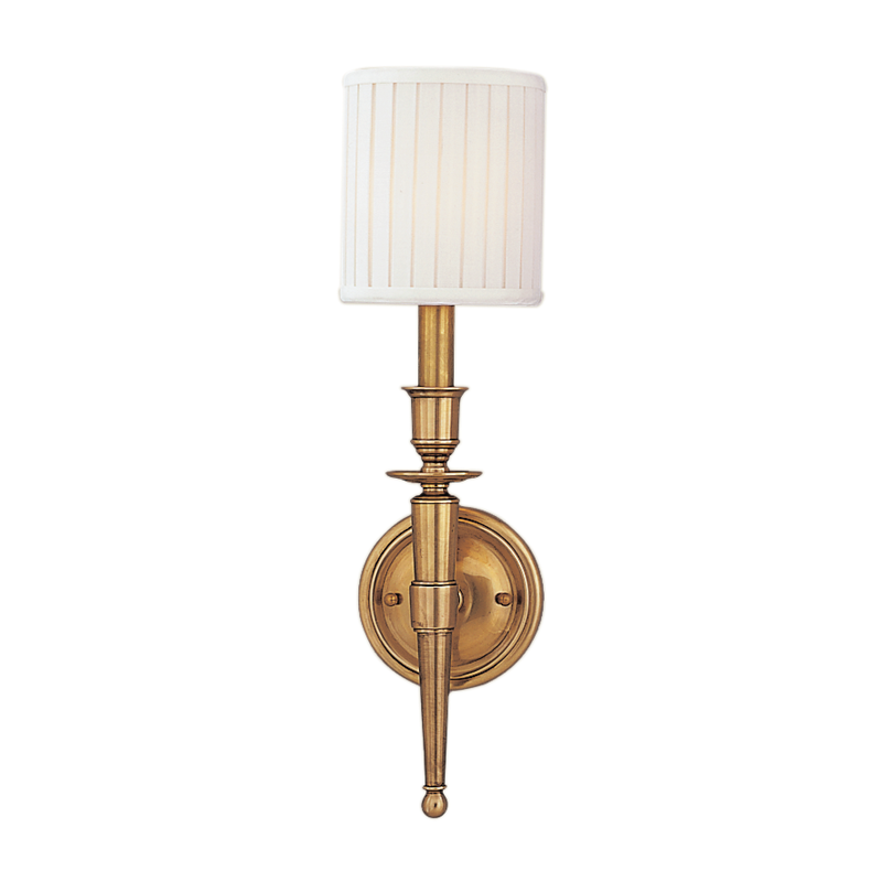 Abington Wall Sconce 4" - Aged Brass