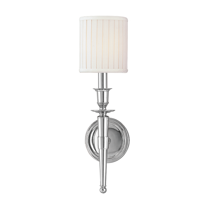 Abington Wall Sconce 4" - Polished Nickel