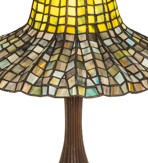 22" High Tiffany Bell Table Lamp