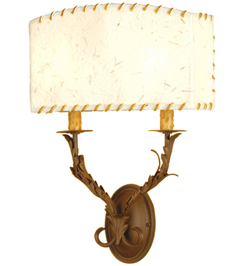 15" Wide Ranchero Wall Sconce