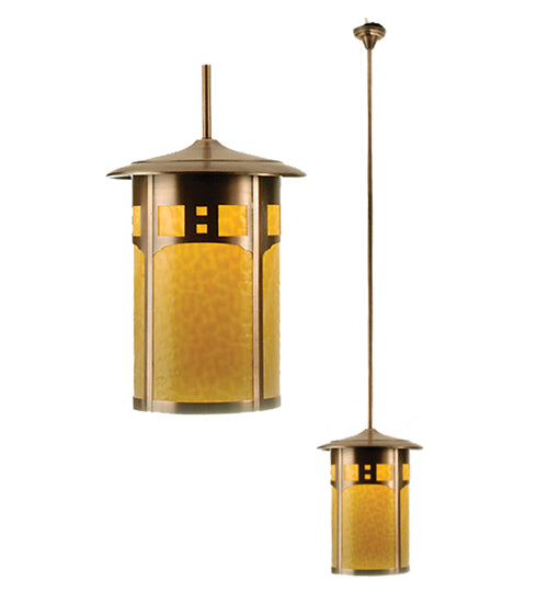 16"W Fulton Travers Lantern Pendant