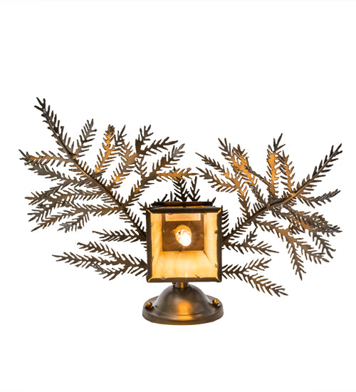 16"W Pine Branch Valley View Wall Sconce