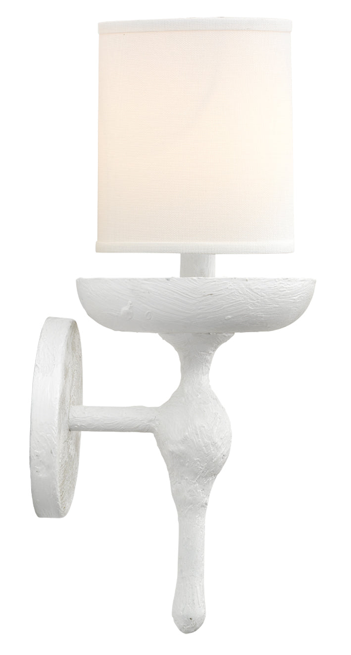 Concord Wall Sconce-White