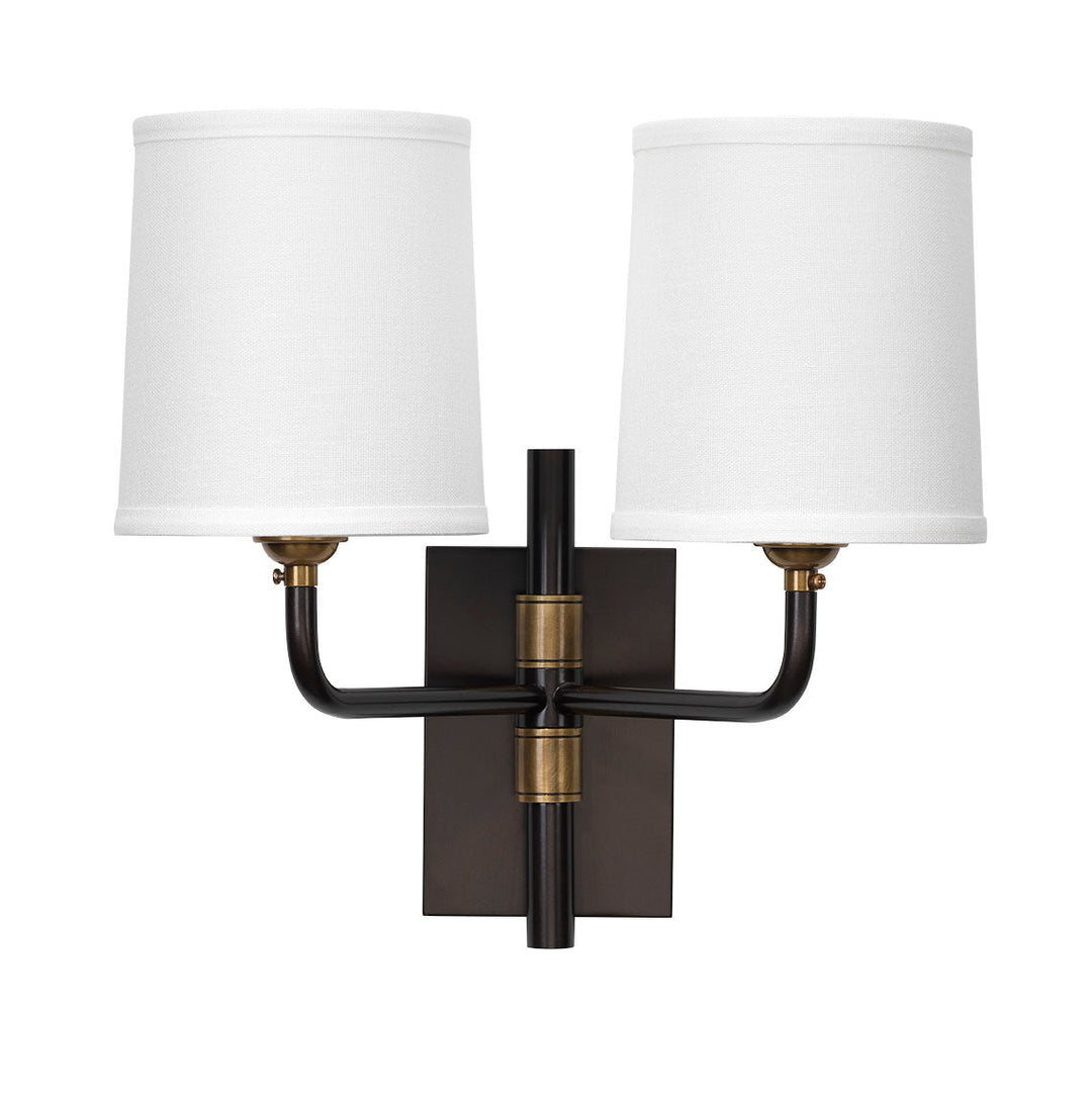 Lawton Double Arm Wall Sconce-Oil Rubbed Bronze