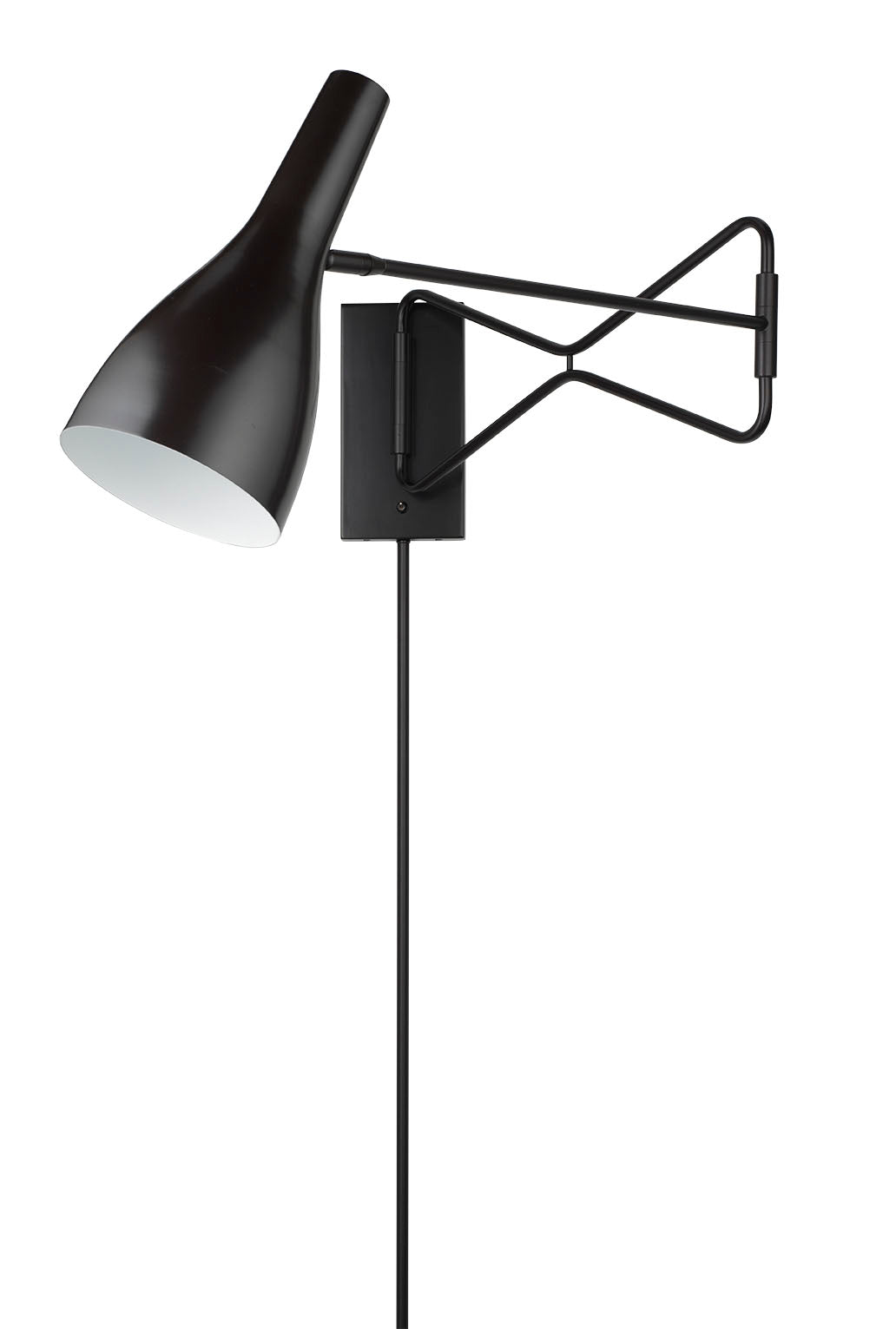 Lenz Swing Arm Wall Sconce-Oil Rubbed Bronze