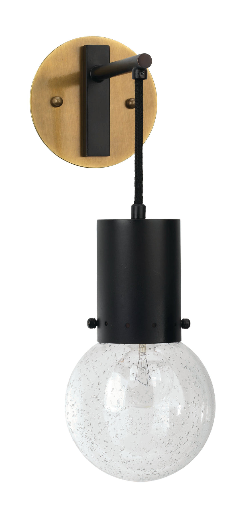 Strada Pendant Sconce-Oil Rubbed Bronze-Clear Glass