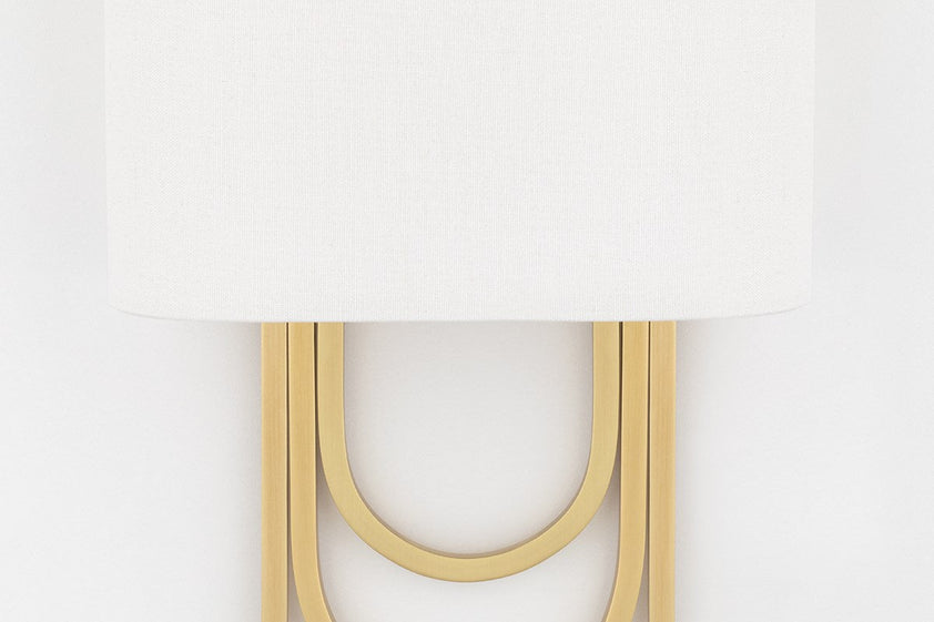 Farah Wall Sconce - Polished Nickel