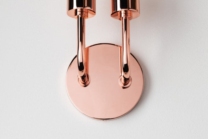 Ava Wall Sconce 1 Bulb - Polished Copper