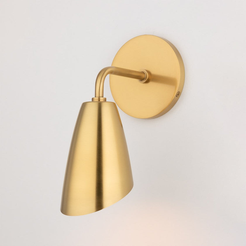 Kai Wall Sconce 10" - Aged Brass