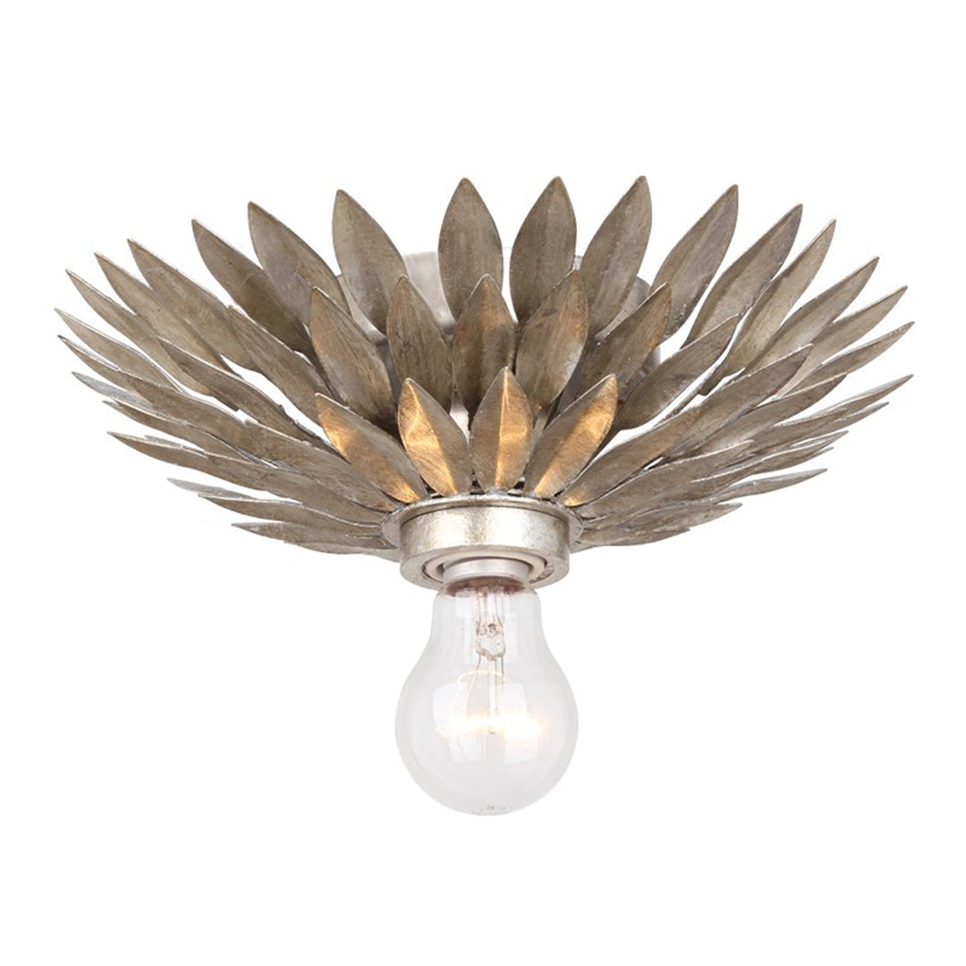 Broche 1 Light Antique Gold Sconce