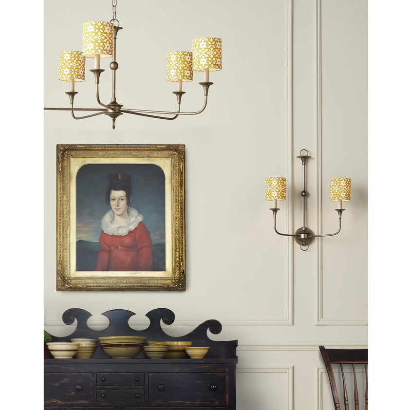 Nottaway Champagne Large Wall Sconce