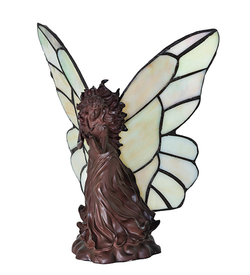 8" High Fairy Holding Ladybug Accent Lamp