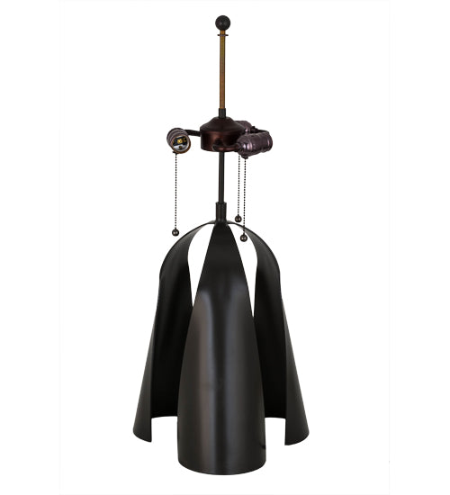 23"H Sedona Faux Leather Table Lamp