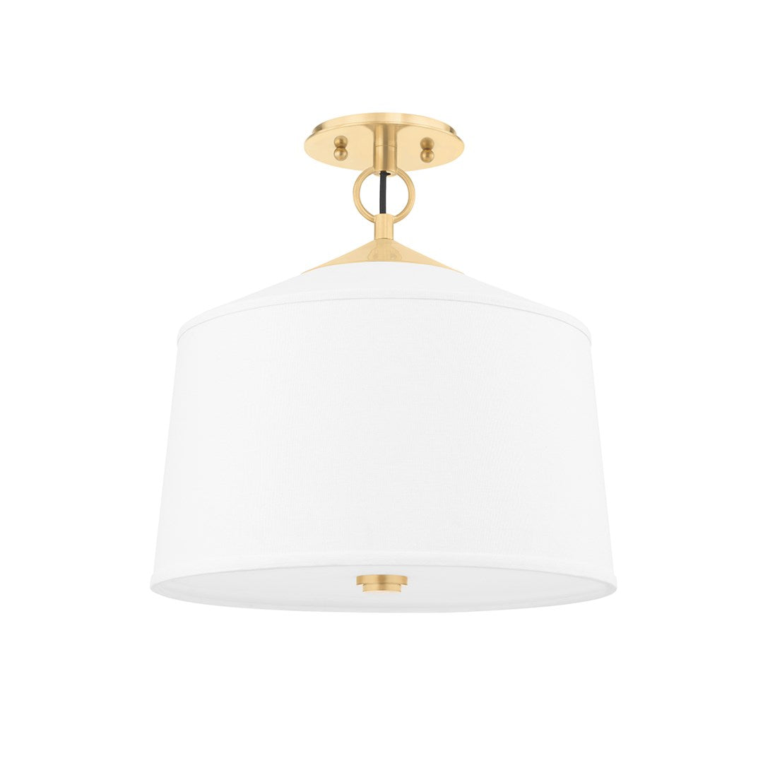 White Plains Semi-Flush Mount