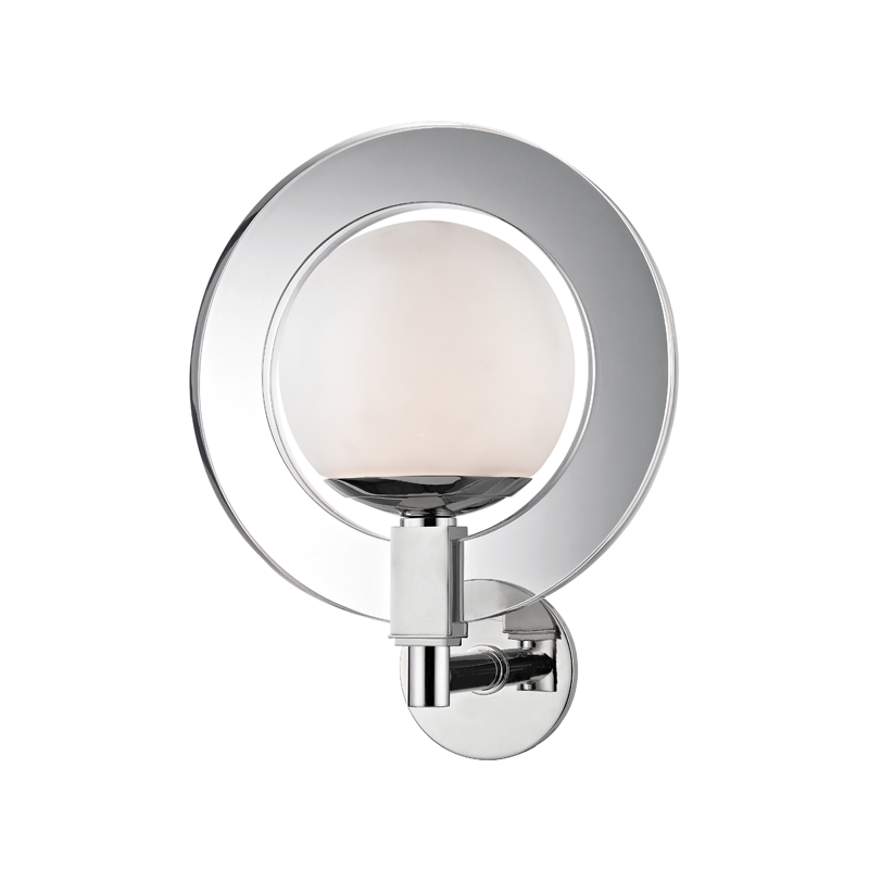 Caswell Wall Sconce - Polished Nickel