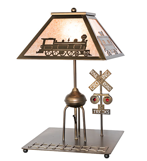 25" High Train Table Lamp