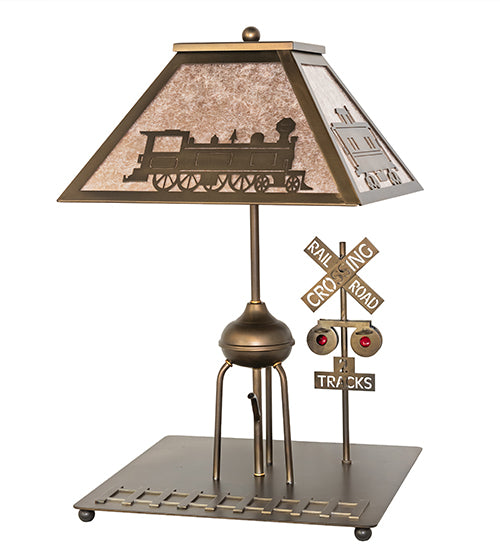 25" High Train Table Lamp