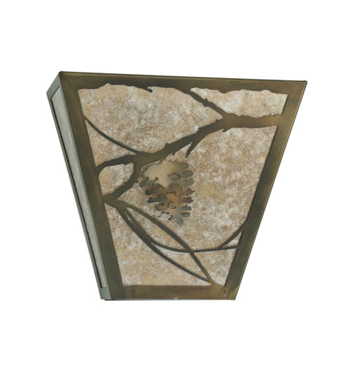 13"W Whispering Pines Wall Sconce