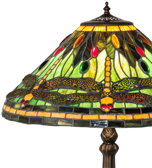 31" High Tiffany Dragonfly Table Lamp